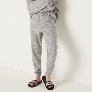 NWT PINK Fleece joggers